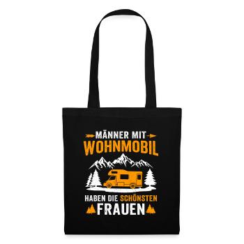 Männer mit Wohnmobil haben die schönsten Frauen  - Stoffbeutel - Schwarz - Vorne
