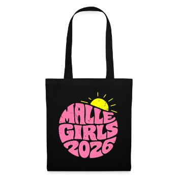 Malle 2026 Malle Girls - Sac en tissu - noir - Devant