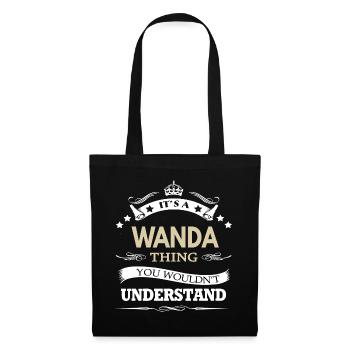 Its A Wanda Thing You Wouldnt Understand Funny - Tote Bag - black - Front
