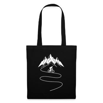 VTT Vélo VTT - Sac en tissu - noir - Devant