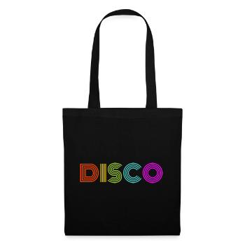 Disco - Sac en tissu - noir - Devant