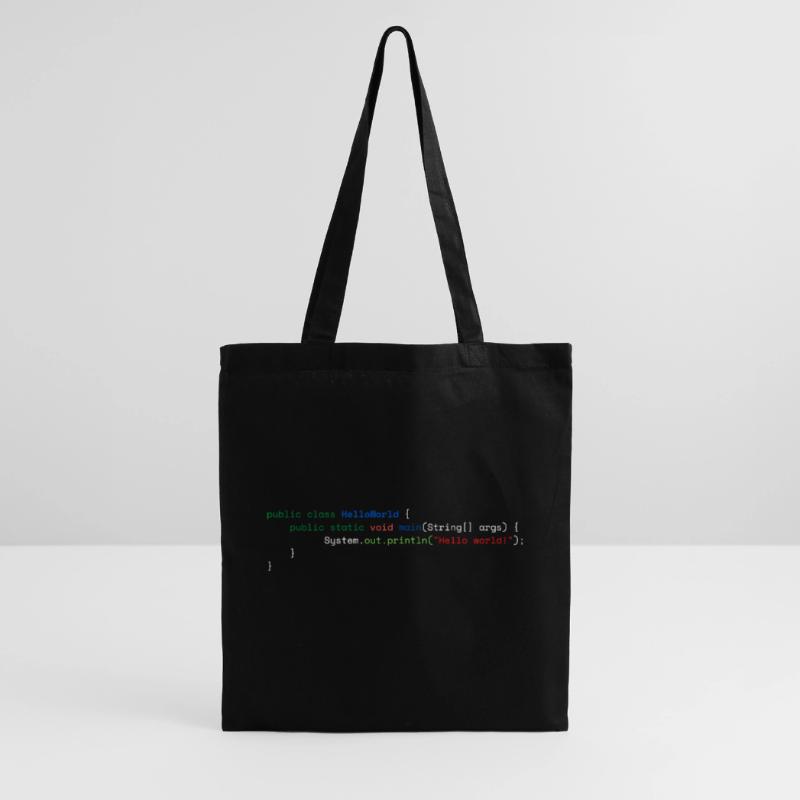 Java Hello World Stoffbeutel