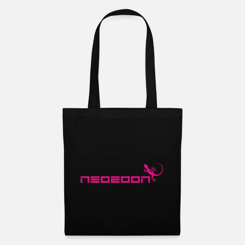 neozoon magenta - Stoffbeutel - Schwarz
