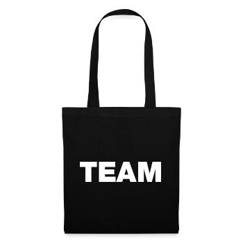 Team (white) - Tote Bag - black - Front