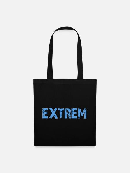 EXTREM - Stoffbeutel - Schwarz