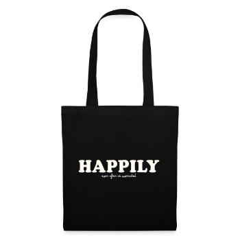HAPPILY EVER AFTER IS OVERRATED - Tote Bag - black - Front