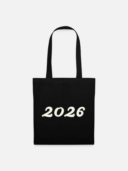 2026 - Stoffbeutel - Schwarz