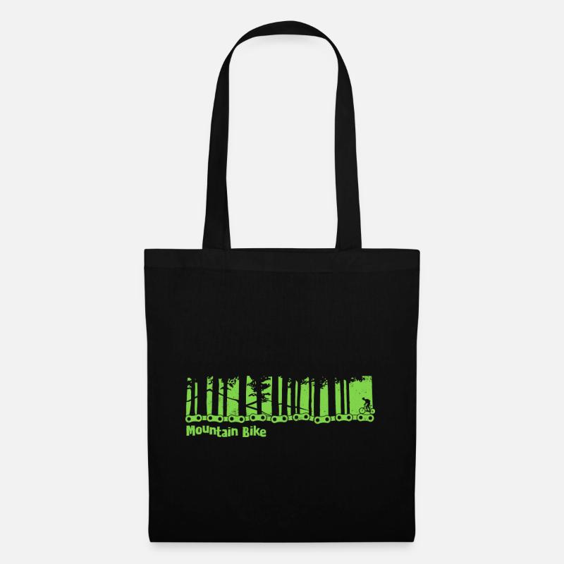 VTT - roue de bicyclette - Sac en tissu - noir