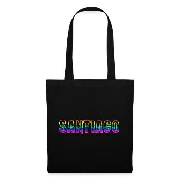 Santiago RS Arc-en-ciel - Sac en tissu - noir - Devant
