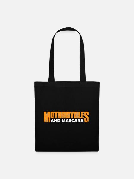 Motorcycles And Mascara 4 - Stoffbeutel - Schwarz