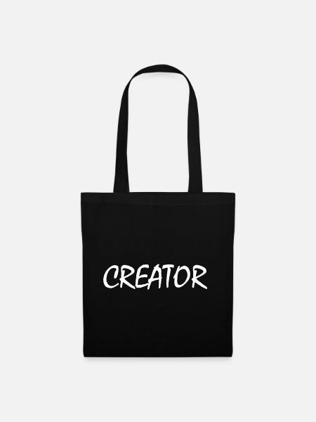 Creator - Stoffbeutel - Schwarz