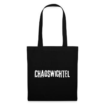 Chaoswichtel - Stoffbeutel - Schwarz - Vorne