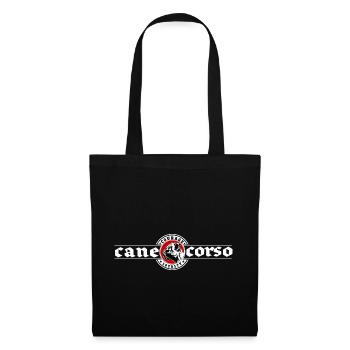 Cane Corso - Sac en tissu - noir - Devant