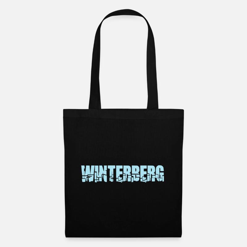 WINTERBERG - Stoffbeutel - Schwarz