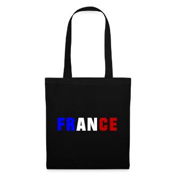 France Flag Design - Tote Bag - black - Front