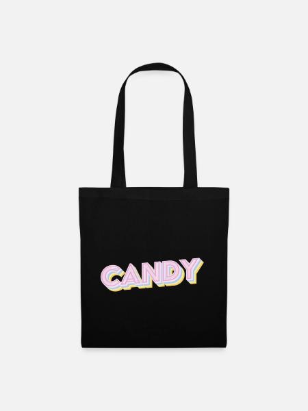 Candy - Stoffbeutel - Schwarz
