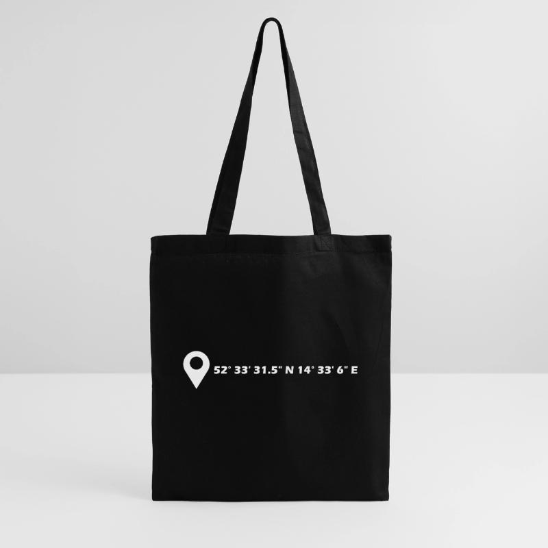 Frankfurt (Oder) coordinates Tote Bag