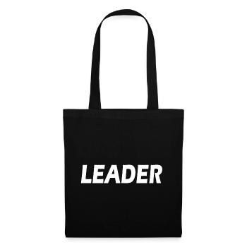 Leader - Stoffbeutel - Schwarz - Vorne