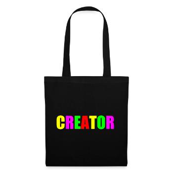 Creator - Sac en tissu - noir - Devant