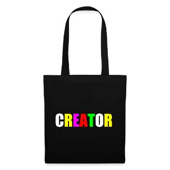 Creator - Sac en tissu - noir - Devant