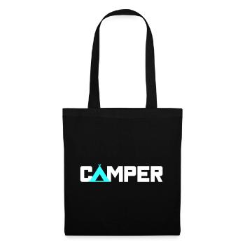 Tente de camping Tente de camping Caravane Camping-car d’extérieur - Sac en tissu - noir - Devant