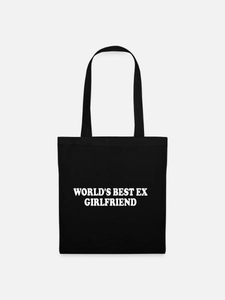 worlds best ex girlfriend - Stoffbeutel - Schwarz