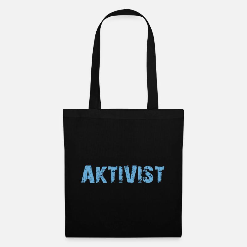AKTIVIST - Stoffbeutel - Schwarz