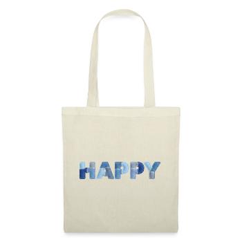 HAPPY Denim Patchwork New Trend - Tote Bag - nature - Front