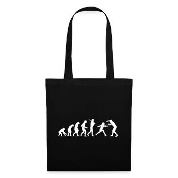 Escrime d’escrime Degen Sport cadeau combat à l’épée - Sac en tissu - noir - Devant