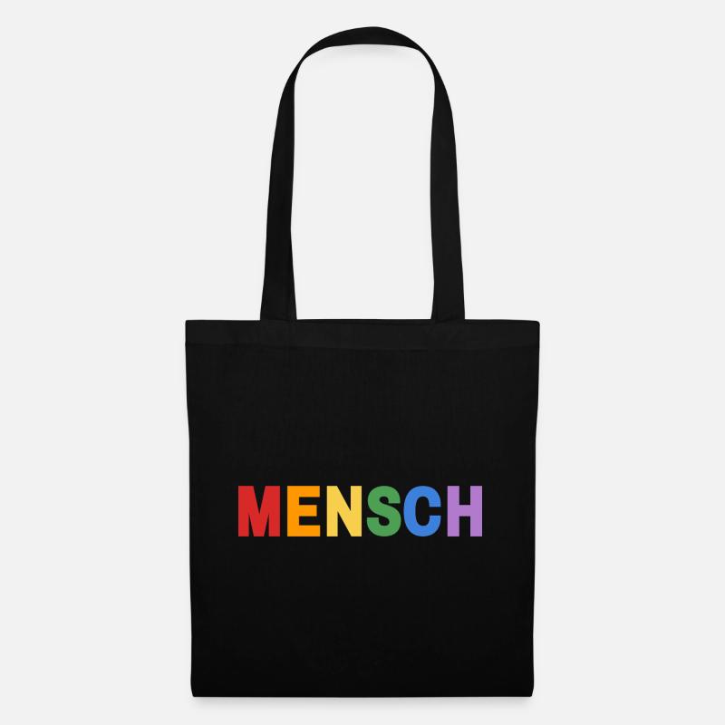 Man - Tote Bag - black