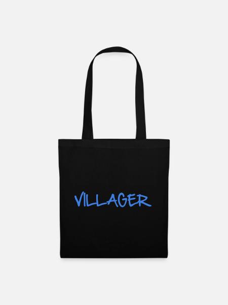 VILLAGER - Stoffbeutel - Schwarz