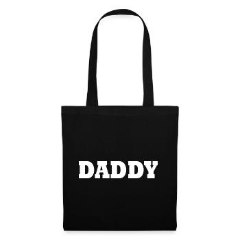 Daddy - Sac en tissu - noir - Devant