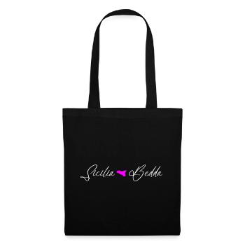 sicilia bedda - Stoffbeutel - Schwarz - Vorne