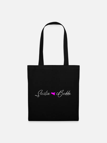 sicilia bedda - Stoffbeutel - Schwarz