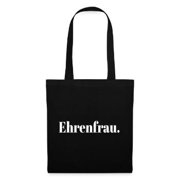 EHRENFRAU PARTNER DESIGN - Stoffbeutel - Schwarz - Vorne