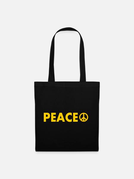 Peace - Tote Bag - black