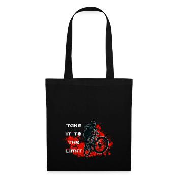 MOUNTAIN BIKE - MTB - DOWNHILL - Bicycle - Tote Bag - black - Front