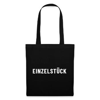 Einzelstück - Stoffbeutel - Schwarz - Vorne