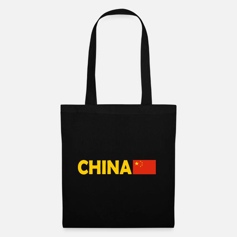 China - Stoffbeutel - Schwarz
