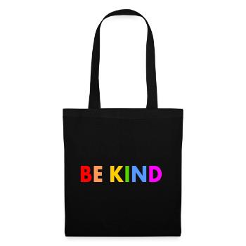 Be kind - Tote Bag - black - Front