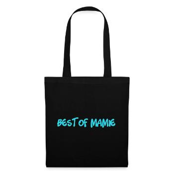 OMA. MUTTERTAG. ALLES GUTE ZUM OMA-TAG. ICH LIEBE DICH - Stoffbeutel - Schwarz - Vorne
