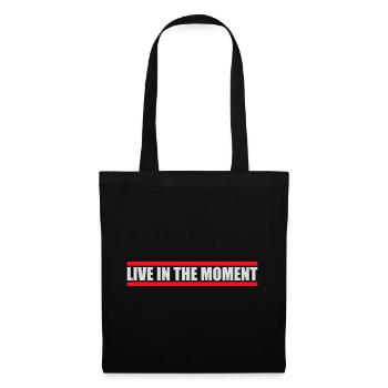 Live In The Moment Mindfulness Presence Awareness - Tote Bag - black - Front