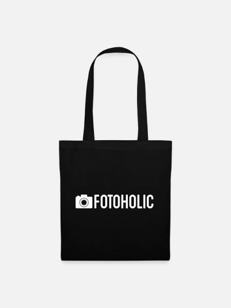 Fotoholic - Stoffbeutel - Schwarz