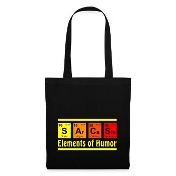 Sarcasm - Stoffbeutel - Schwarz - Vorne