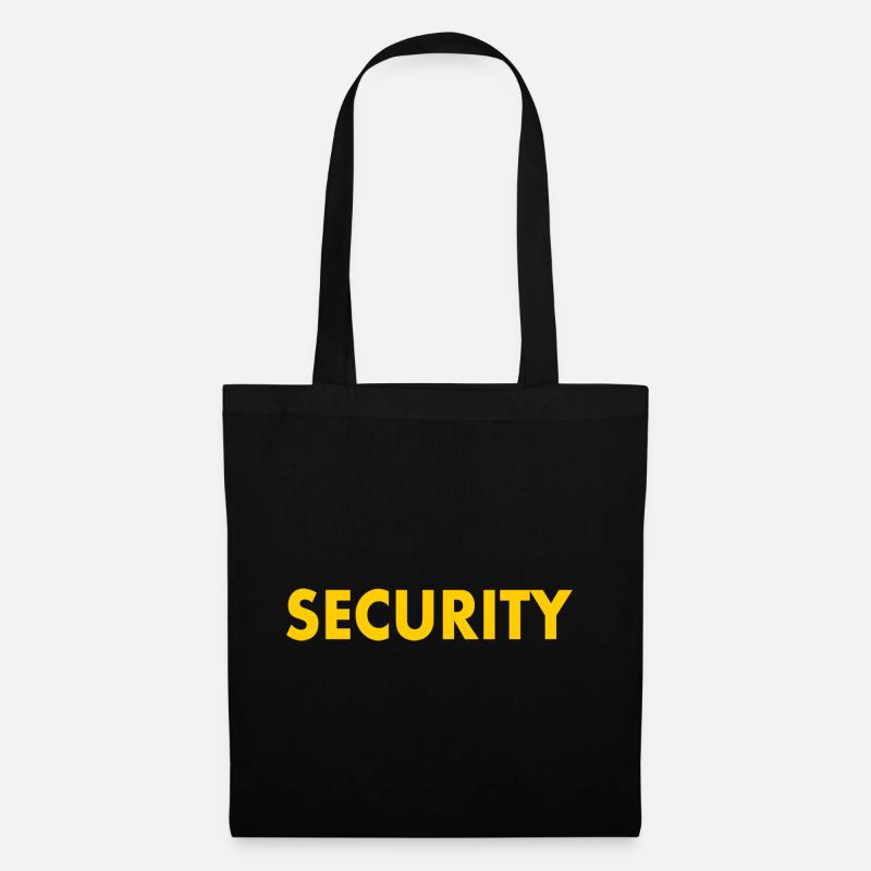 Security - Stoffbeutel - Schwarz