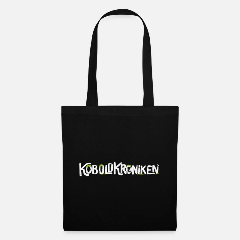 KoboldKroniken Logo - Stoffbeutel - Schwarz