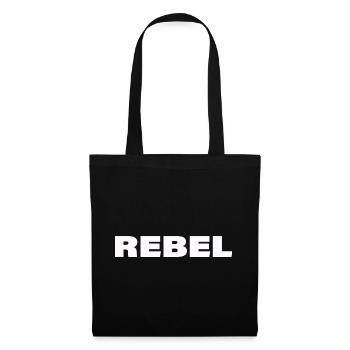 REBEL - Tote Bag - black - Front