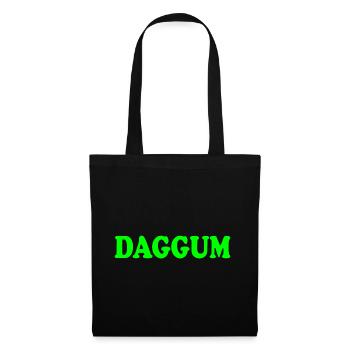 Daggum - Sac en tissu - noir - Devant