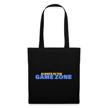 ZONE DE JEU - Sac en tissu - noir - Devant
