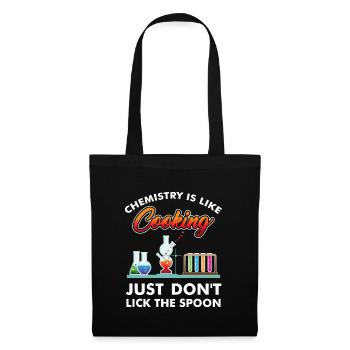 Chemist chemistry humor teacher lab gift - Tote Bag - black - Front